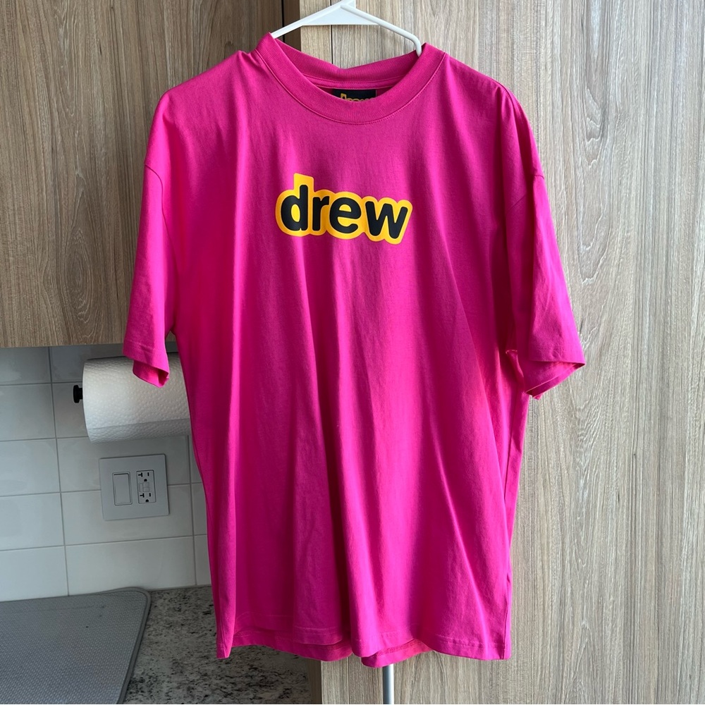 drew house secret ss tee pink size small